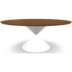MIDJ table ronde CLESSIDRA 180 cm (Cat. LI2 - Plateau plaqu et pitement en mtal)