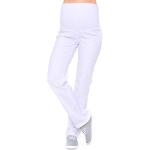 Mija - Pantalon de maternité / Jeans classique coupe droite Denim Over Bump 3014 (EU 36, Blanc)