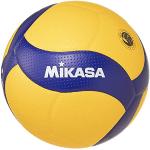 Ballons de volley-ball Mikasa jaunes en cuir synthétique en promo 