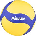 Ballons de volley-ball Mikasa bleus en cuir synthétique en promo 