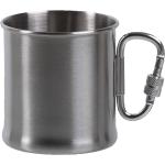 Tasses gris acier en acier inoxydables 250 ml 