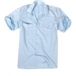 Chemises bleus clairs à manches courtes à manches courtes Taille 3 XL look fashion pour homme 