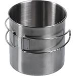 Tasses gris acier en acier inoxydables 800 ml 