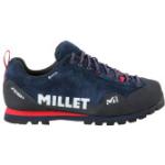 Chaussures de randonnée Millet bleues en gore tex classiques pour homme 