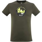 T-shirts techniques Millet verts à manches courtes à col rond Taille M look fashion pour homme 