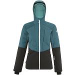Vestes de ski Millet bleues imperméables coupe-vents respirantes Taille S look fashion pour femme 