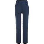 Pantalons de ski Millet bleus imperméables respirants Taille XS pour femme 