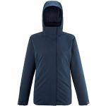 Vestes de randonnée Millet Pobeda bleues en hardshell imperméables coupe-vents respirantes Taille M look fashion pour femme 