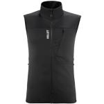 Gilets zippés Millet noirs en polyester coupe-vents sans manches Taille XL look fashion pour homme 