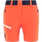 Shorts de sport Millet Trilogy orange Taille S look fashion pour femme 