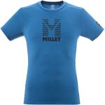 T-shirts Millet Trilogy bleus à manches courtes Taille L look sportif pour homme 