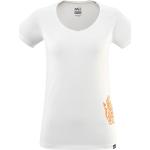 T-shirts Millet blancs en polyester à manches courtes Taille XL pour femme 
