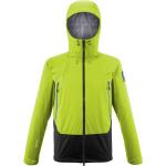 Vestes de ski Millet Trilogy vertes en gore tex imperméables coupe-vents Taille XL look fashion pour homme 