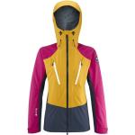 Vestes de ski Millet Trilogy roses en gore tex imperméables look fashion pour femme 