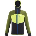 Vestes de ski Millet vertes imperméables respirantes avec zip d'aération Taille L look fashion pour homme en promo 