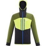 Vestes de ski Millet vertes imperméables respirantes avec zip d'aération Taille S look fashion pour homme en promo 