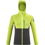 Vestes de running Millet Trilogy vertes coupe-vents respirantes Taille XL pour homme 