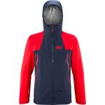 Millet - Vêtements ski de randonnée - K Hybrid Gtx Jkt M Saphir/Rouge pour Homme