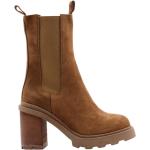 Mimmu - Shoes > Boots > Heeled Boots - Brown -