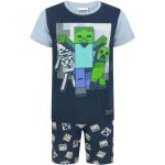 Pyjamas bleus Minecraft Taille 8 ans look fashion pour garçon de la boutique en ligne joom.com/fr 