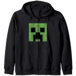 Sweats à capuche noirs enfant Minecraft classiques 