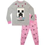 Pyjamas gris Minecraft Taille 8 ans look fashion pour fille de la boutique en ligne Amazon.fr 