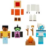 Mattel Minecraft Coffret Creator Series Mont Enderwood : La Peur Du Yéti Avec 2 Figurines Articulées Et Accessoires, À Collectionner, Jouet Enfant, Dès 4 Ans, HLP58