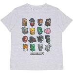 T-shirts gris Minecraft look fashion pour fille de la boutique en ligne Amazon.fr avec livraison gratuite 