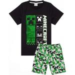 Pyjamas noirs Minecraft Taille 4 ans look fashion pour garçon de la boutique en ligne Amazon.fr 