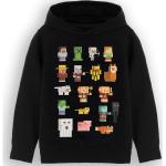 Sweatshirts noirs enfant Minecraft 