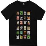 T-shirts à manches courtes noirs Minecraft look fashion pour garçon de la boutique en ligne Amazon.fr Amazon Prime 