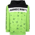 Sweats à capuche verts en coton Minecraft look fashion pour garçon de la boutique en ligne Amazon.fr 
