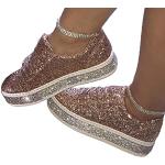 Chaussures de randonnée Minetom en caoutchouc à paillettes légères Pointure 42 look casual pour femme 