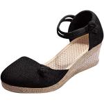 Sandales à talons Minetom noires Pointure 34 look casual pour femme 