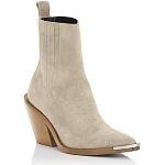 Boots Chelsea Minetom beiges Pointure 35 look fashion pour femme 