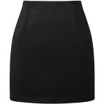 Jupes moulantes Minetom noires à carreaux minis Taille XL look fashion pour femme 