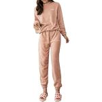 Pyjamas en polaires Minetom roses Taille S look fashion pour femme 