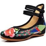 Chaussures d'été Minetom noires Pointure 39 look fashion pour femme 