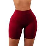 Shorts de cyclisme Minetom rouges Taille S look fashion pour femme 