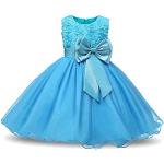 Robes en dentelle Minetom bleues à motif papillons Taille 7 ans look fashion pour fille de la boutique en ligne Amazon.fr 