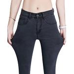 Pantalons taille haute de printemps Minetom gris stretch Taille XS look fashion pour femme 