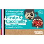 Mini Coffret Maquillage Bio Namaki '3 couleurs Pirate & Coccinelle'