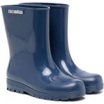 Bottes de pluie Melissa bleu marine en caoutchouc à bouts ronds Pointure 35 look casual en promo 