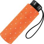 Mini parapluie de poche pour femme Motif pois, Orange. (Orange) - .