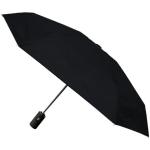 Mini Parapluie Pliant - Pratique - Compact - Ouverture Fermeture Automatique - Toile PET Recyclé - Parapluie de poche Ultra Solide - Anti vent - Poignée en plastique EFFET MAT - Coleur: Noir