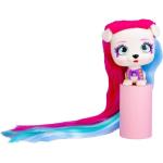 Mini Poupée Vip Pets Imc Toys - Bow Power - Gwen - Cheveux Extra Longs - Accessoires Colorés Rose