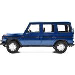 MINICHAMPS 1/18 Mercedes G-Model Long (W460) Bleu foncé 1980 Voiture Miniature de Collection, 155038100, Blue