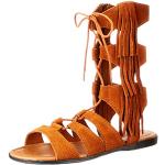 Sandales Minnetonka marron en caoutchouc Pointure 42 avec un talon entre 5 et 7cm look fashion pour femme 