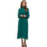 Robes à smocks Minus vertes en polyester smockées maxi Taille XL look fashion pour femme 