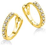 Bagues de fiançailles en diamant Miore en or jaune look fashion pour femme 